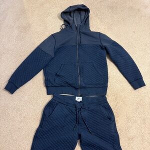Surfside Supply Zip Up Hoodie w/ matching Drawstring Short